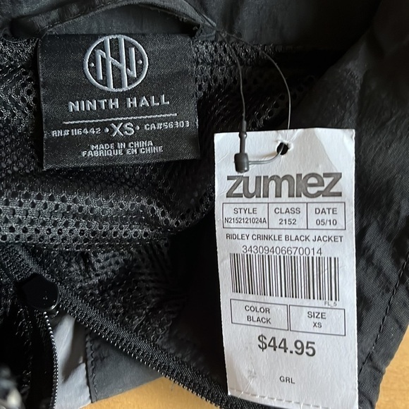 nwt Black Pullover Jacket - Picture 13 of 15